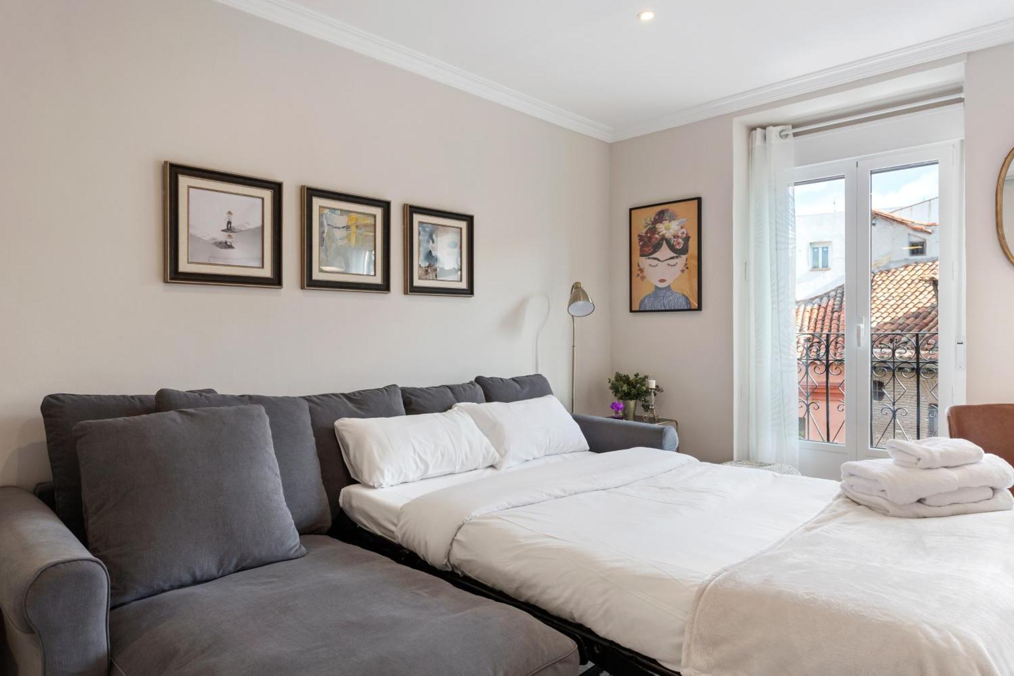 Elegant 1 Bedroom Apartment In The Heart Of Centro Madrid Dış mekan fotoğraf